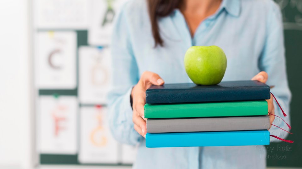Educación en hábitos saludables Gaby Ruiz Nutrióloga
